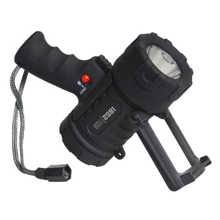 1852 lommelygte set fra siden, genopladelig model