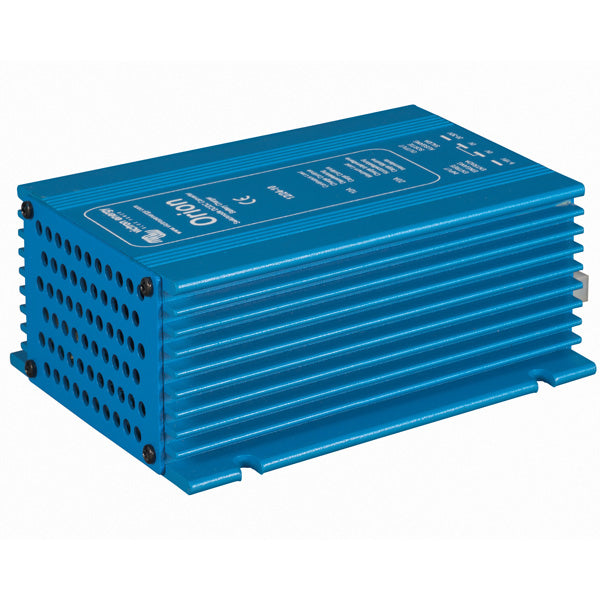 Victron Orion omformer 12 - 24V 10Amp set fra siden med tilslutninger og køleplade