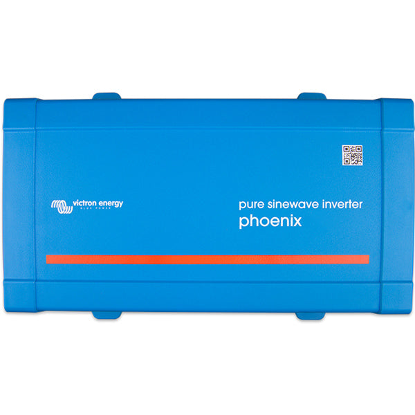 Victron Phoenix inverter 12V 200W set fra siden med tilslutningspunkter