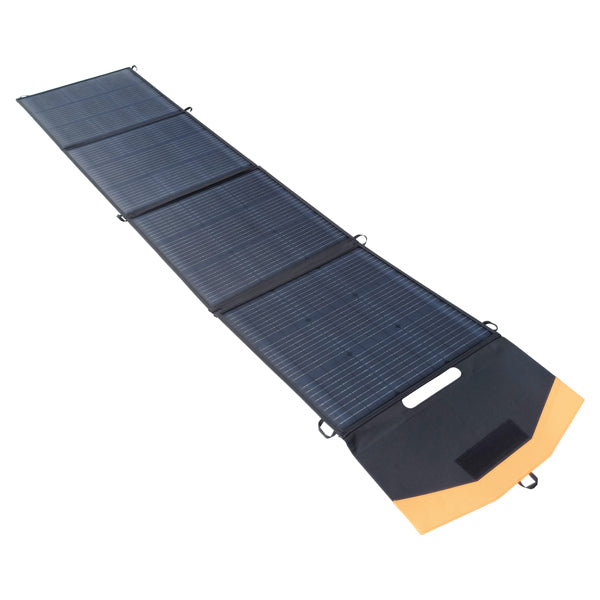 1852 solcellepanel foldet sammen, ideelt til transport.