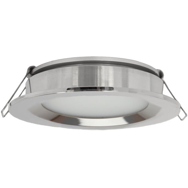 Casolux Maria lampe i hvid aluminium set ovenfra
