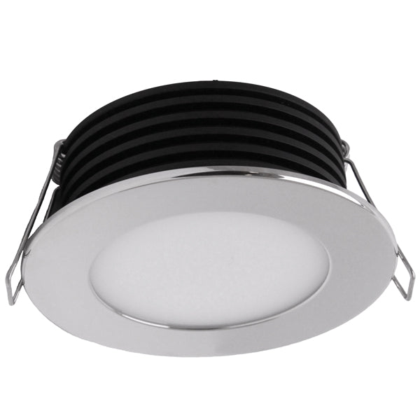 Casolux Malou RF stål lampe monteret i bådens loft