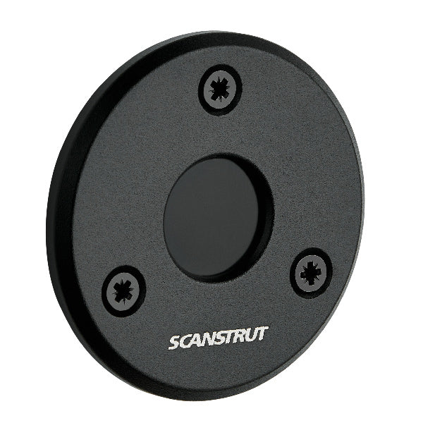 ScanStrut lavprofil dæksgennemføring i sort, set forfra