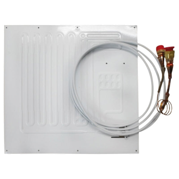 isotherm, plade fordamper 386 x 361mm med standard kobling