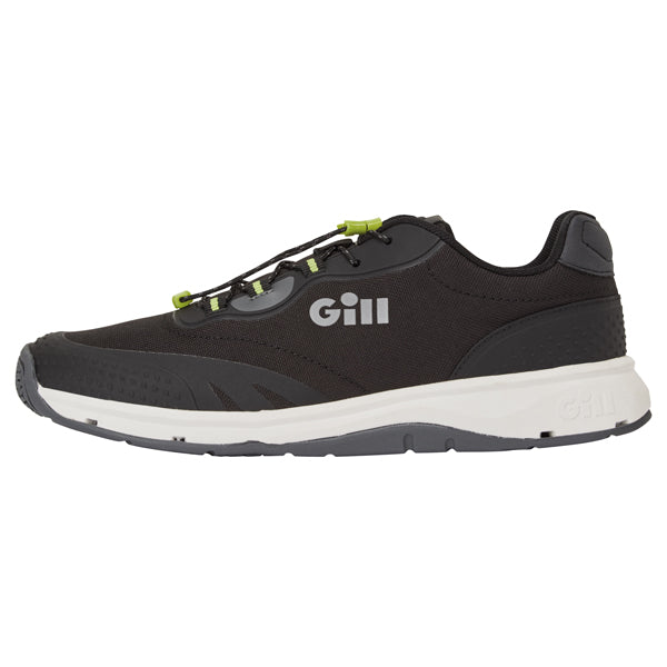 Gill, 942 Verso Race Trainer sko set forfra i sort farve.