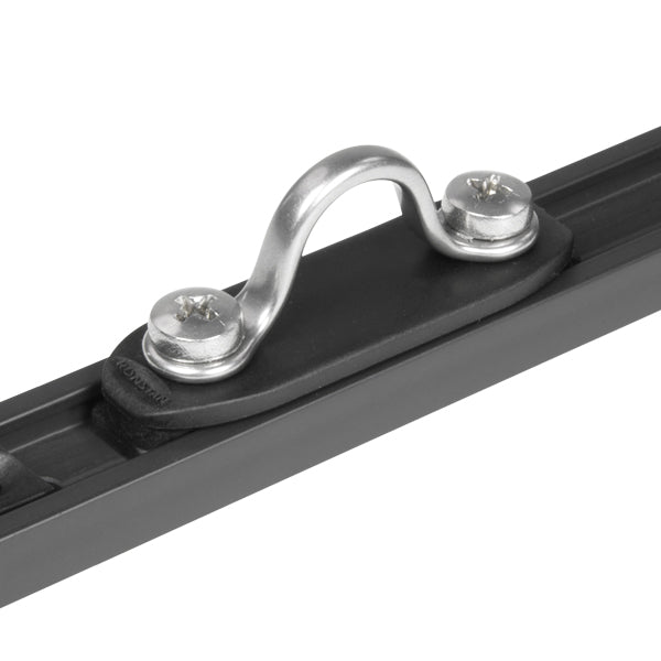 Ronstan serie 19 C-slæde med bøjle set fra siden