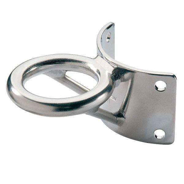 Ronstan maste beslag buet øje 44mm, set fra siden med detaljeret beskrivelse af formen.