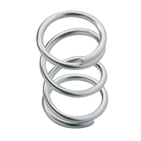 Ronstan RF fjeder 32x16x2mm AISI 316 set forfra, klar til montage