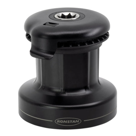 Ronstan spil 20 ST Orbit set fra siden med selvtailing funktion