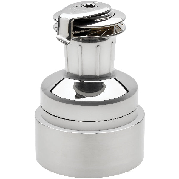 Andersen Compact EL spil 28 FS 12 V set fra siden, med kontrolknapper synlige.