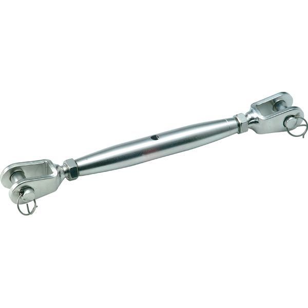 1852 vantskrue gaffel 8mm set forfra, robust og holdbar konstruktion.