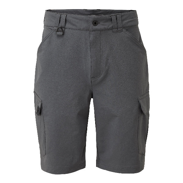 Gill UV019 UV Tec Pro shorts i grå, set fra siden.