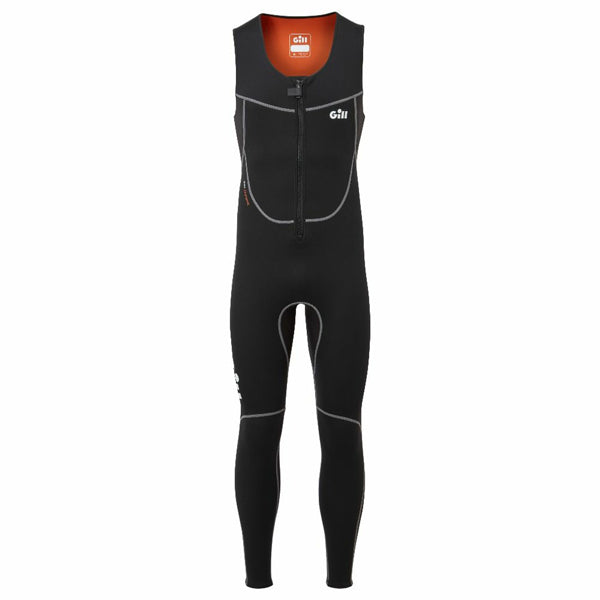 Gill 5017 Long John våddragt i sort, set forfra