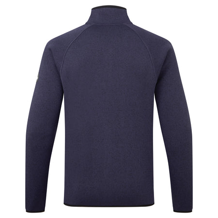 Gill fleecejakke i navy set bagfra, str. M