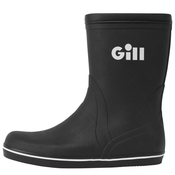 Gill 917 gummistøvle set fra siden med bølger i baggrunden