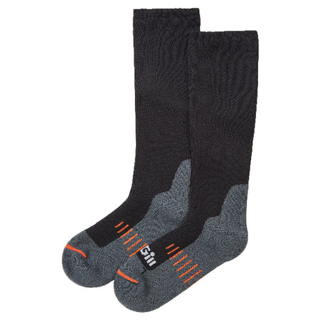 Gill, 765 vandtætte bootsokker str. S 36-38 set i profil på hvid baggrund.