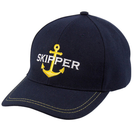 SeaTec, Skipper & Anchor cap 100 % bomuldstwill One size