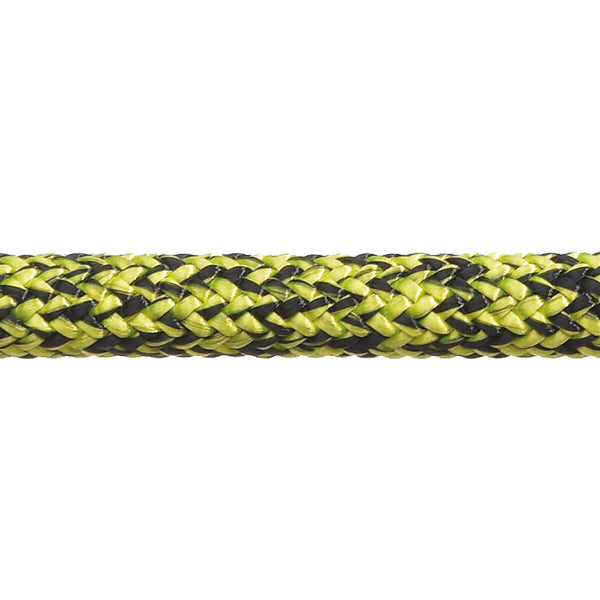 Robline Admiral 7000 Dyneema fald i sort/gul, vist fra siden