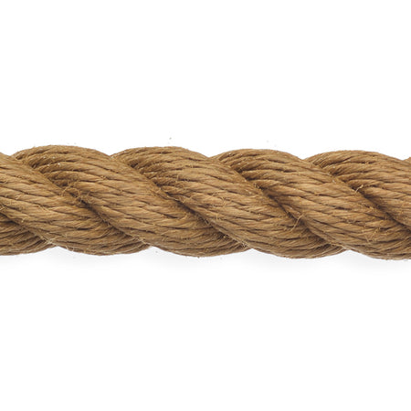 Robline Trad-Tex 12mm brun line på rulle, klar til brug.