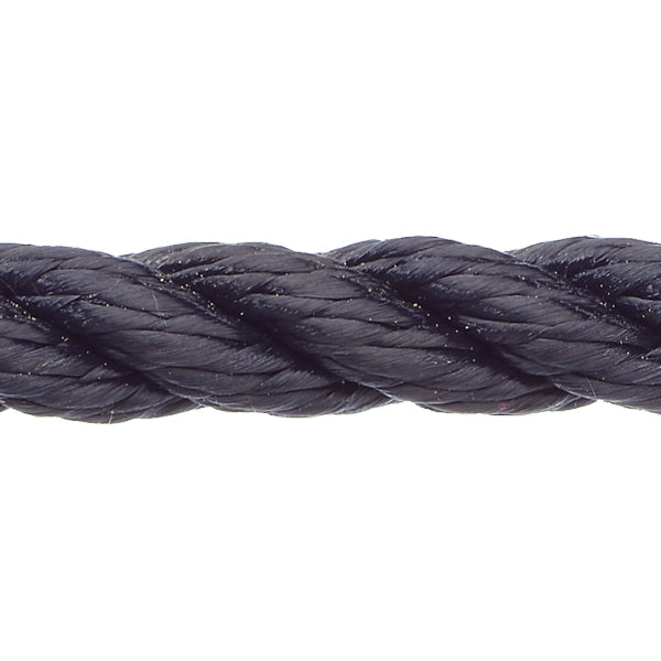 Robline Rapallo 12mm ankertov i navy farve, rullet op på spole.
