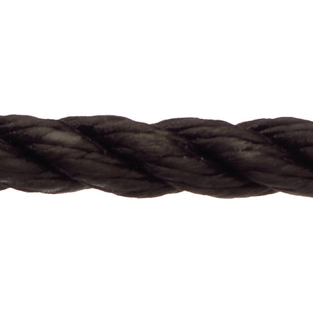 Robline Cormoran fortøjningsline i sort, 16mm tyk, 1 meter lang