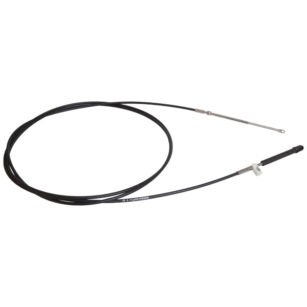 Kontrol kabel F36 fra Riviera til Mercruiser Mercury, 13 fod langt, på hvid baggrund