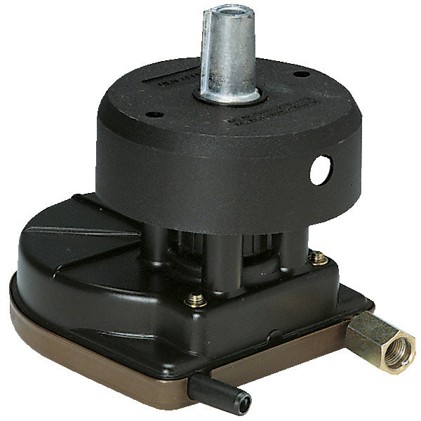 Ultraflex Styreboks T67 med sort flange, set fra siden