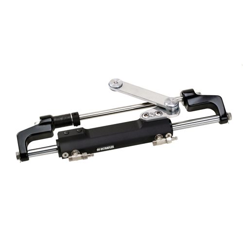 Ultraflex cylinder frontmonteret model 1 til påhængsmotor op til 300HK set forfra