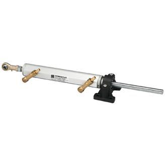 Ultraflex UC69-1 hydraulisk cylinder set fra siden, klar til installation