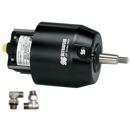 Ultraflex hydraulisk ratpumpe set forfra med tilslutninger