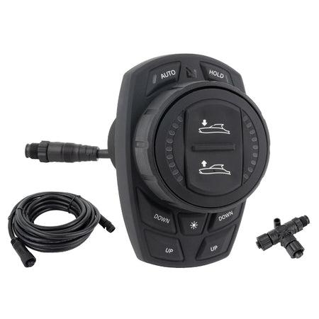 Lenco Pro Control Auto Flybridge Keypad set forfra med kabler