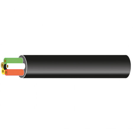 Max Power kabel til styrestrøm i 15 meters længde, set fra siden.