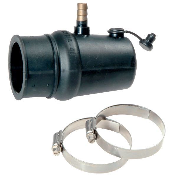 SeaTec gummipakdåse set fra siden, klar til installation på aksel.