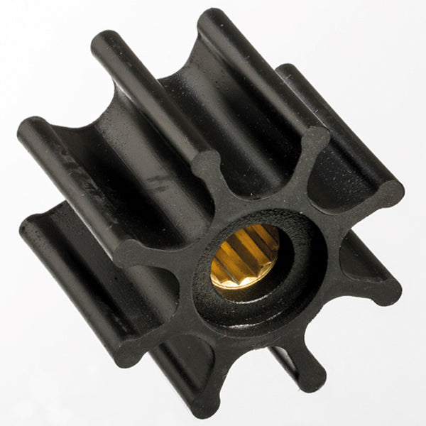 Jabsco impeller kit 920-0003-P set op foran en hvid baggrund