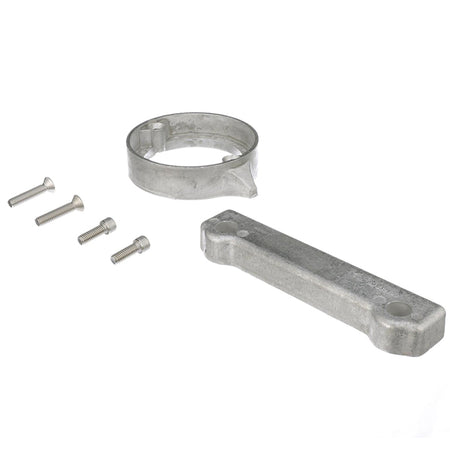 Quicksilver Aluminium Anode Kit til Volvo 280 Duoprop Sterndrives, pakket i originalæskes.