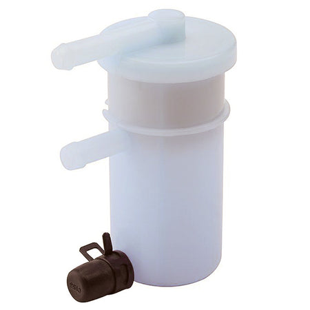 Quicksilver brændstoffilter med vandseparator til Suzuki Evinrude/Johnson, set forfra