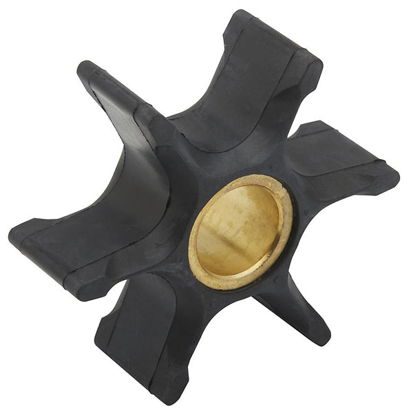Quicksilver Impeller Reparationssæt vist fra oven med tilbehør