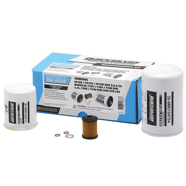 Quicksilver 100T service kit til Yamaha motorer 200-350 hk og XTO 425