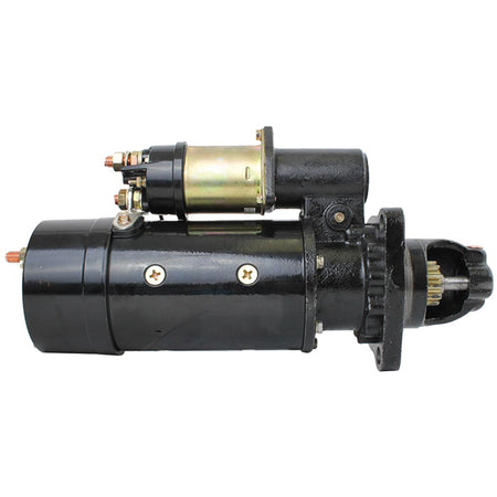 Quicksilver 12 Volt starter set fra siden med tilslutningspunkter synlige.