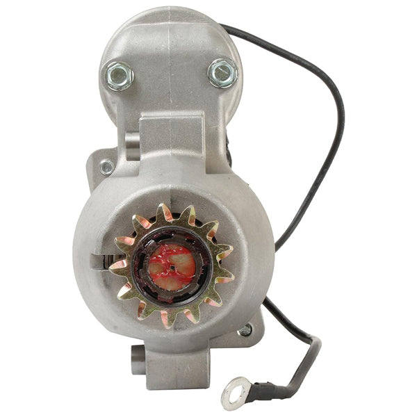Quicksilver 12-volt starter til Yamaha og Hitachi set fra siden.