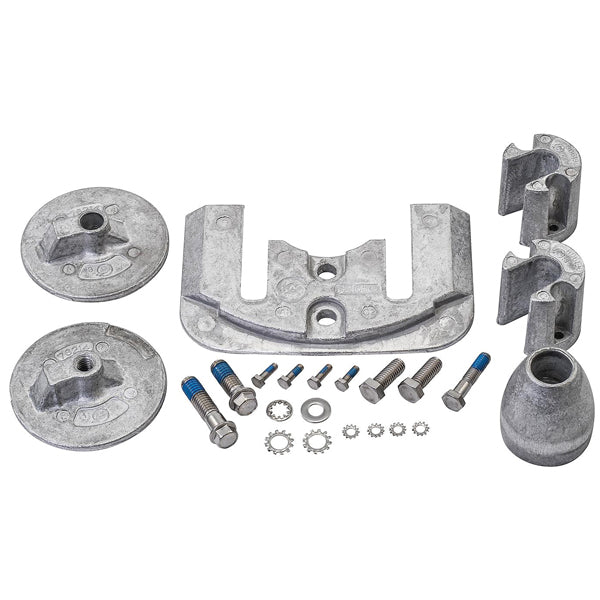 Quicksilver, 888761Q04 aluminiumanodesæt til MerCruiser Bravo III-drev