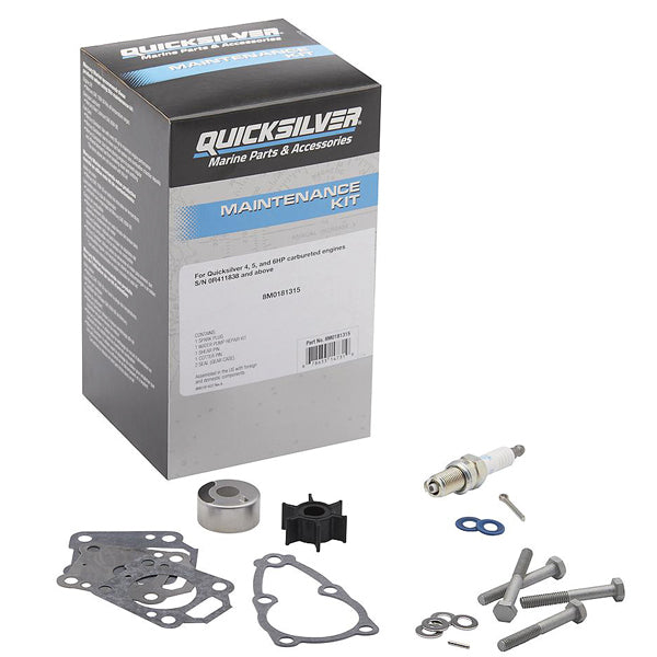 Quicksilver, 8M0181315 Service Kit Mercury 4-6 hk Karburator