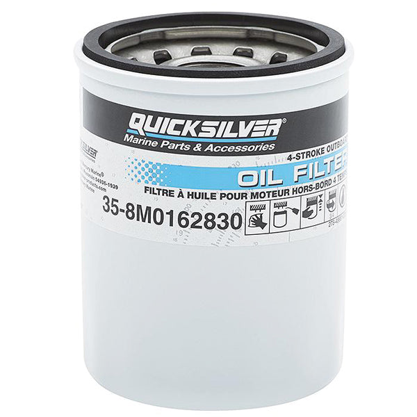 Quicksilver, 8M0162830 Oliefilter til Mercury/Mariner 25-115 hk påhængsm.