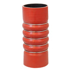 SeaTec kompensator i silicone, 100mm diameter og 250mm længde, set forfra