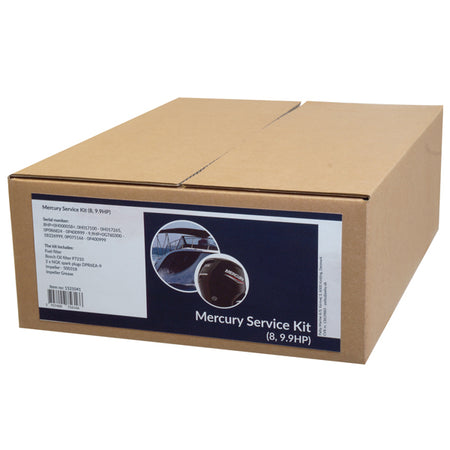 Indholdet af SeaTec servicekit til Mercury motorer