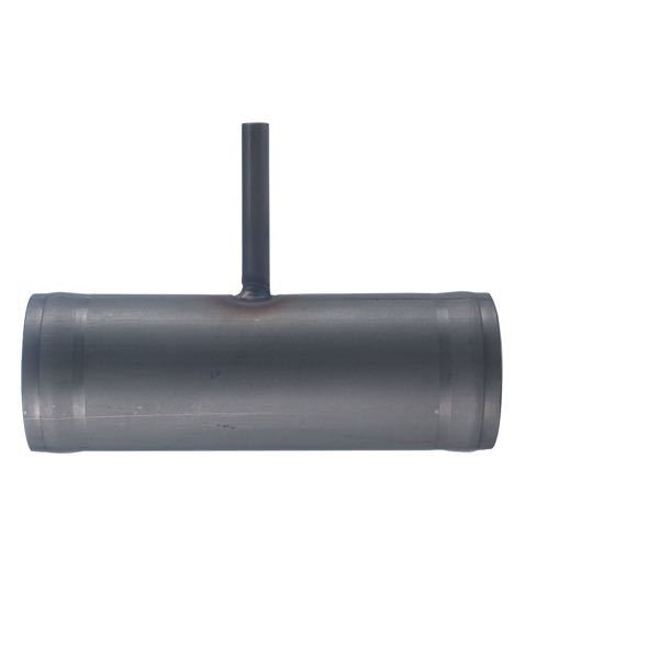 1852 124mm RF tilslut.rør med studs set fra siden