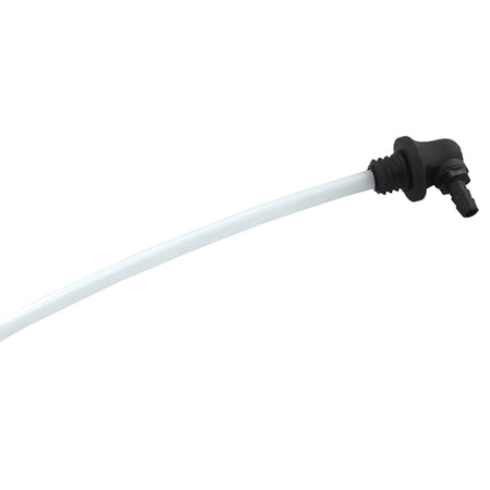 Nuova Rade slange med connector, 8 mm, 28 cm lang, brændstoftilbehør.