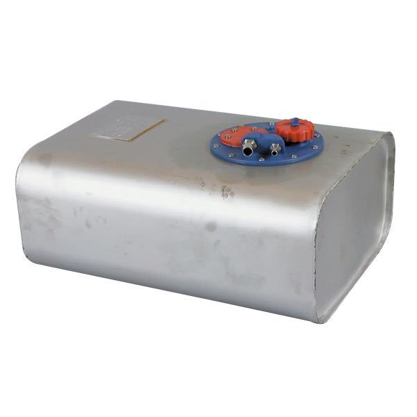 SeaTec brændstoftank 35l set fra siden med mål 500x350x200mm