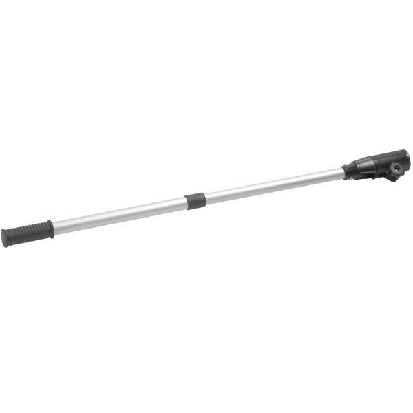 SeaTec teleskop forlængerarm i brug på båd, justerbar fra 40 til 65 cm.