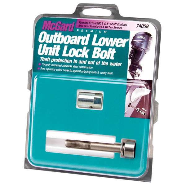 McGard, Lås outboard M10x1.25 Yamaha Hex str. 5/8"